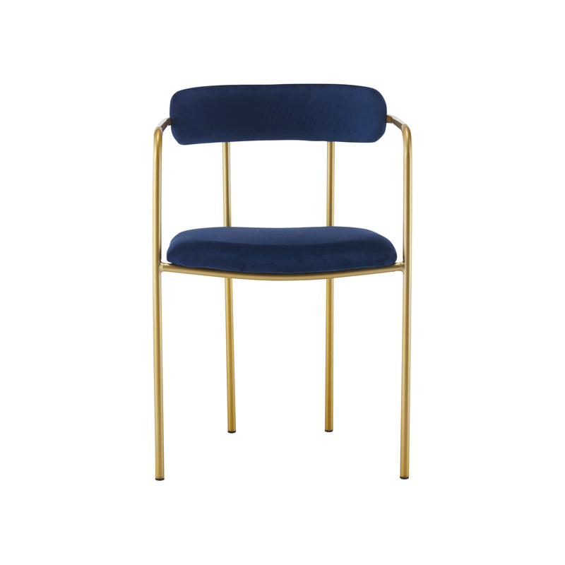 Cargue la imagen en el visor de la galería, Silla de interior Ares color Azul Metal - G06149 Azul