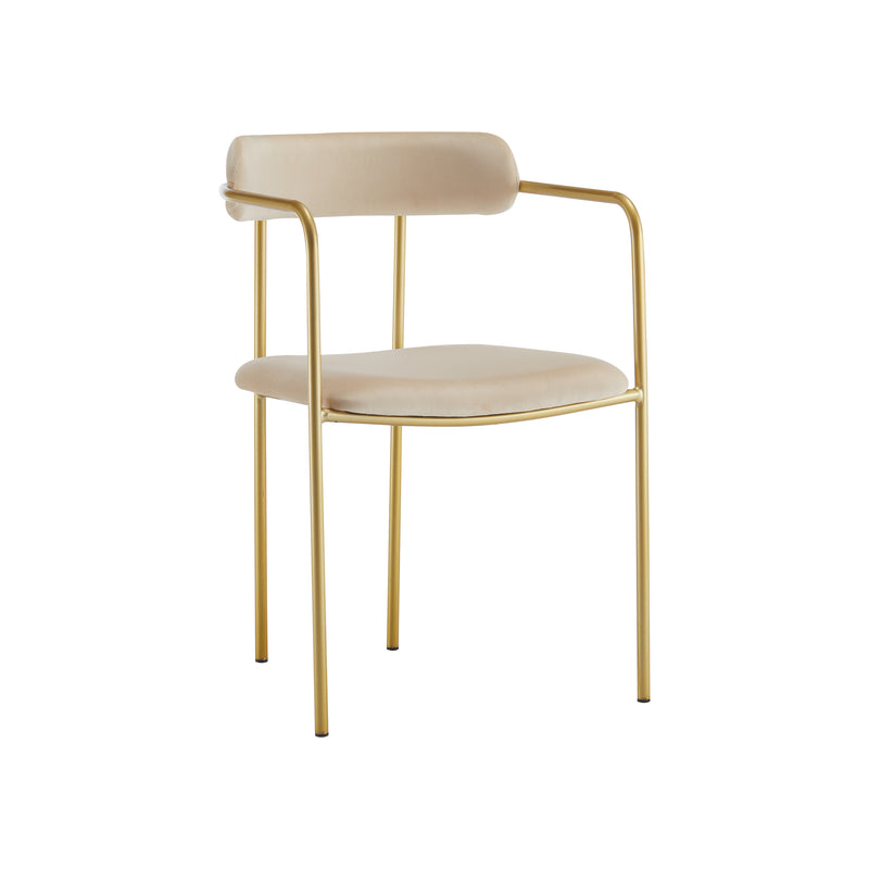 Cargue la imagen en el visor de la galería, Silla de interior Ares color Beige Metal - G0614-BEIGE