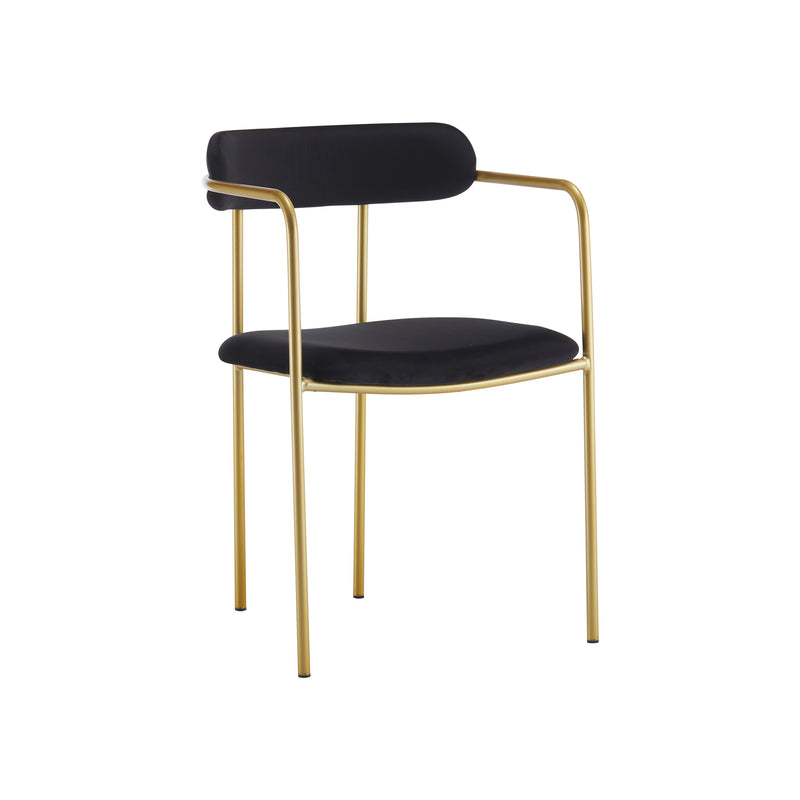 Cargue la imagen en el visor de la galería, Silla de interior Ares color Negra Metal - G06150-Black