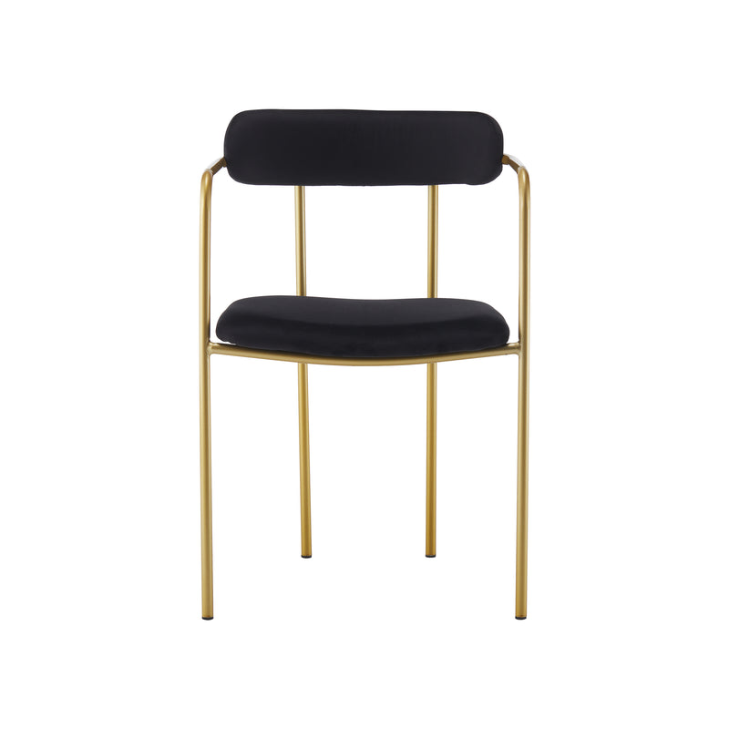 Cargue la imagen en el visor de la galería, Silla de interior Ares color Negra Metal - G06150-Black