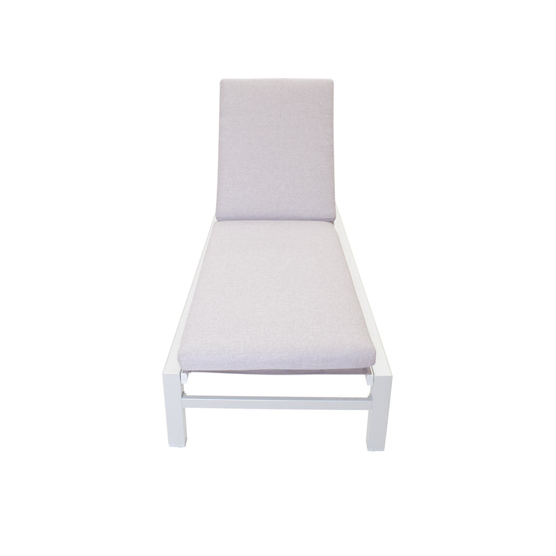 Cargue la imagen en el visor de la galería, Camastro para interior o exterior ARGENTINA color Blanco - GL3A-4035-14-BL