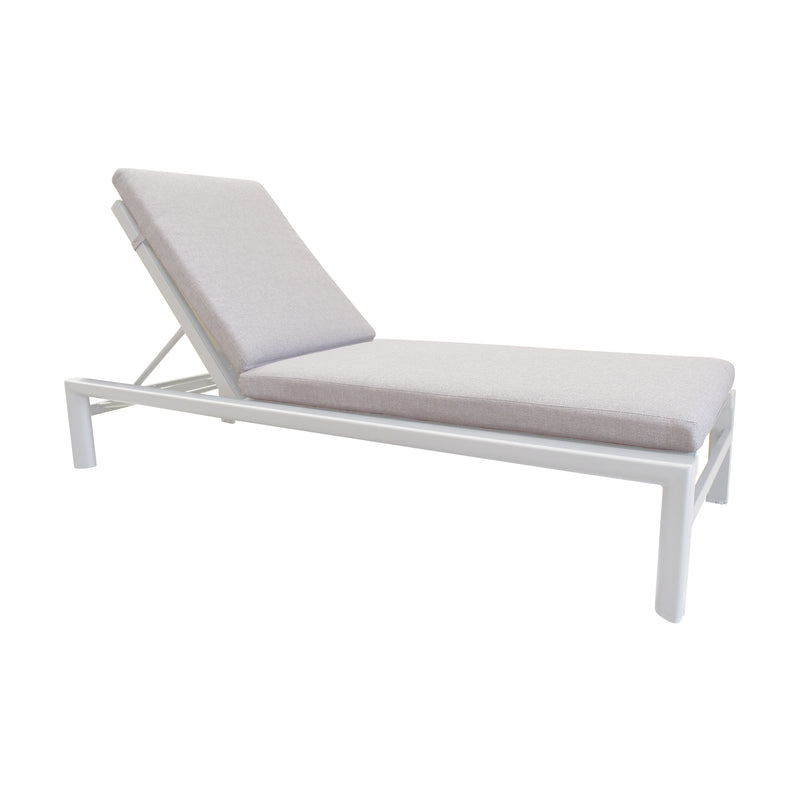 Cargue la imagen en el visor de la galería, Camastro para interior o exterior ARGENTINA color Blanco - GL3A-4035-14-BL