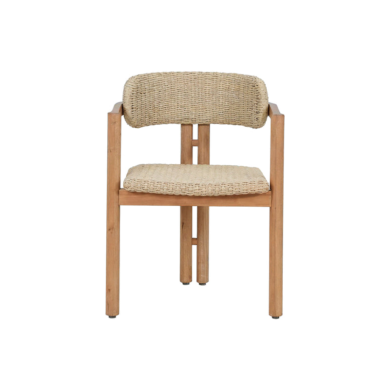 Cargue la imagen en el visor de la galería, silla de comedor Athena de madera - HUC41005