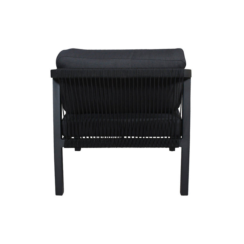 Load image into Gallery viewer, ANCONA TRIPLE Aluminum Indoor/Outdoor Living Room Set, Carbon Color