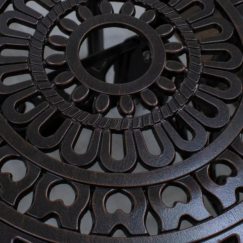 Cargue la imagen en el visor de la galería, AnteComedor para Exterior o Jardin Austin Bronze +4 sillas-S-2111