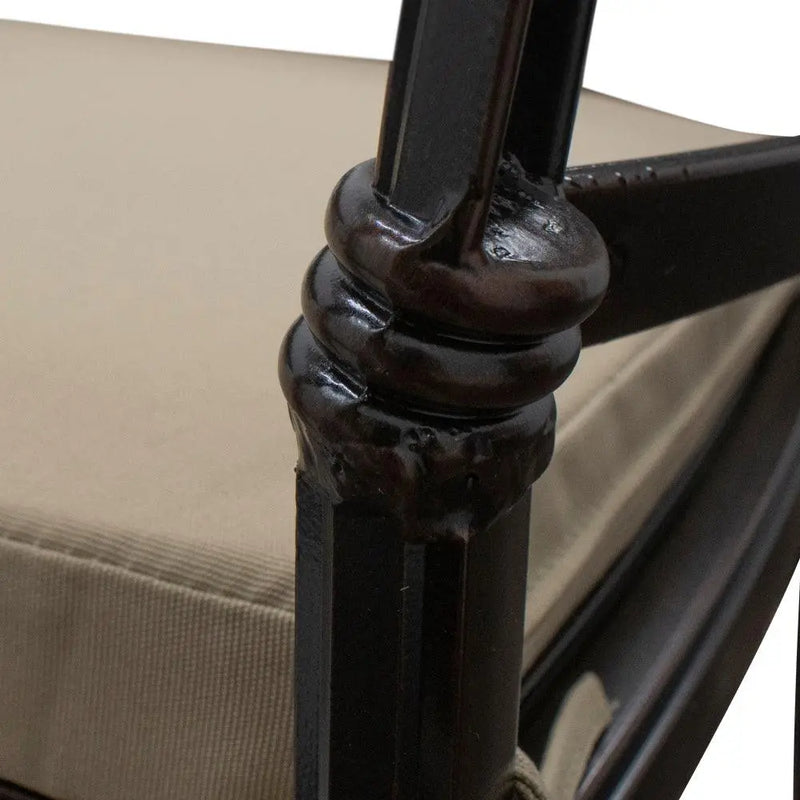 Cargue la imagen en el visor de la galería, AnteComedor para Exterior o Jardin Austin Bronze +4 sillas-S-2111