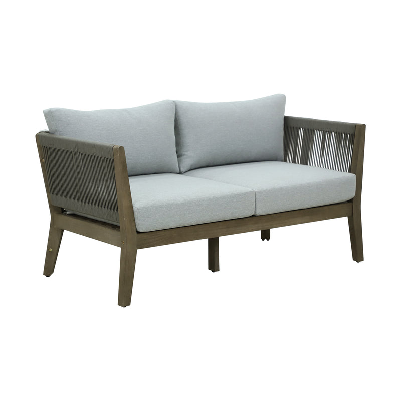 Cargue la imagen en el visor de la galería, Set doble de Madera Babylon color Gris