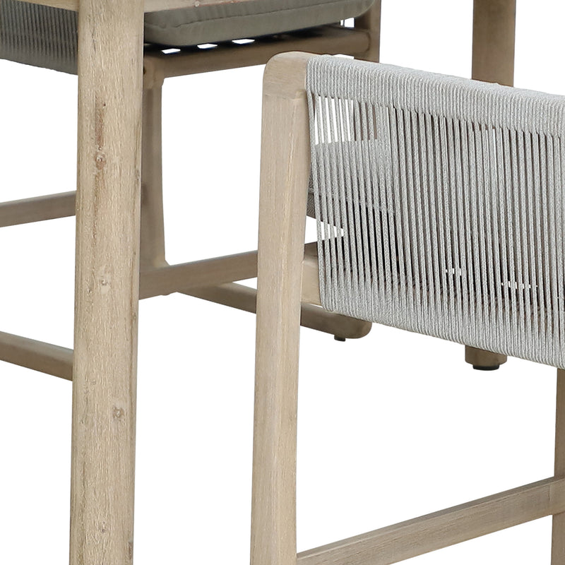 Cargue la imagen en el visor de la galería, Comedor Alto 1.8*1 Mde Madera con 4 sillas BAKER