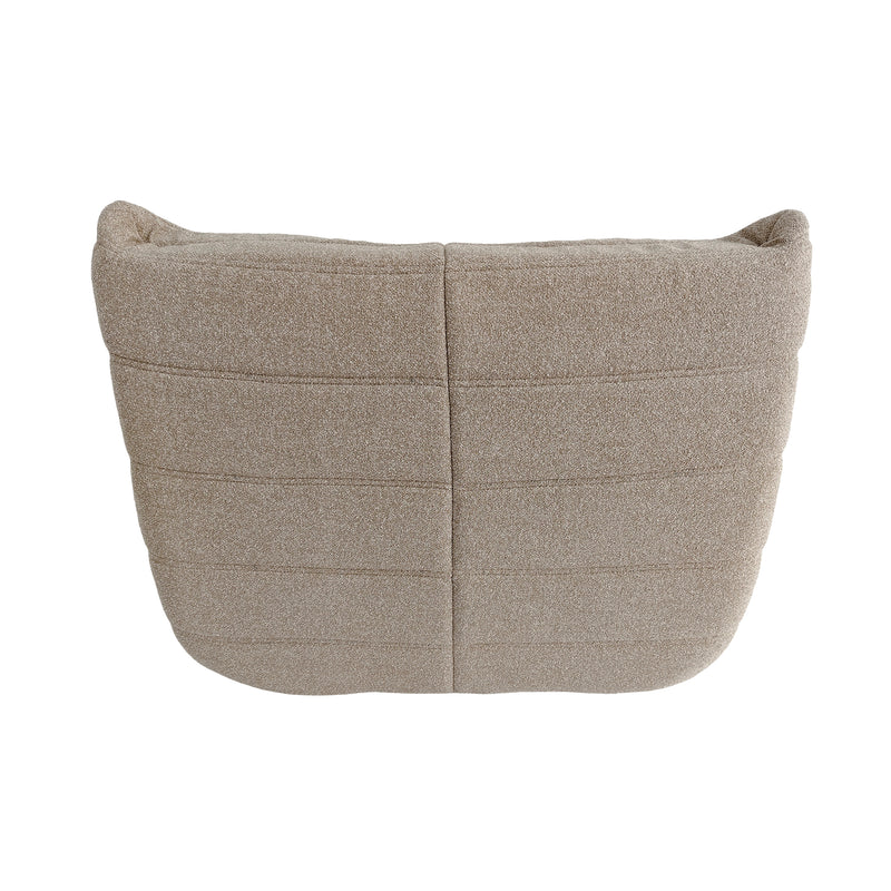 Cargue la imagen en el visor de la galería, Puff para interior Balbo color Beige - 76454