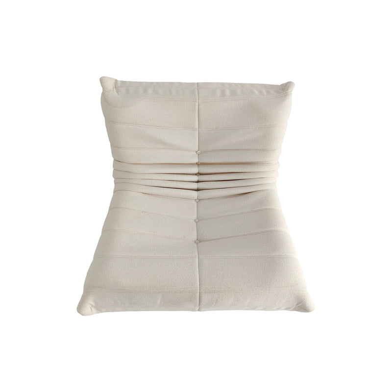 Cargue la imagen en el visor de la galería, Puff para interior Balbo color crema - 76555