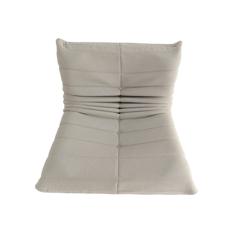 Cargue la imagen en el visor de la galería, Puff para interior Balbo color hueso - 76588