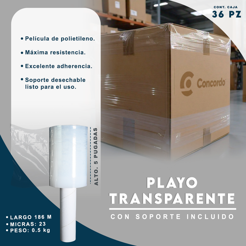 Cargue la imagen en el visor de la galería, Playo Transparente 5" pulgadas