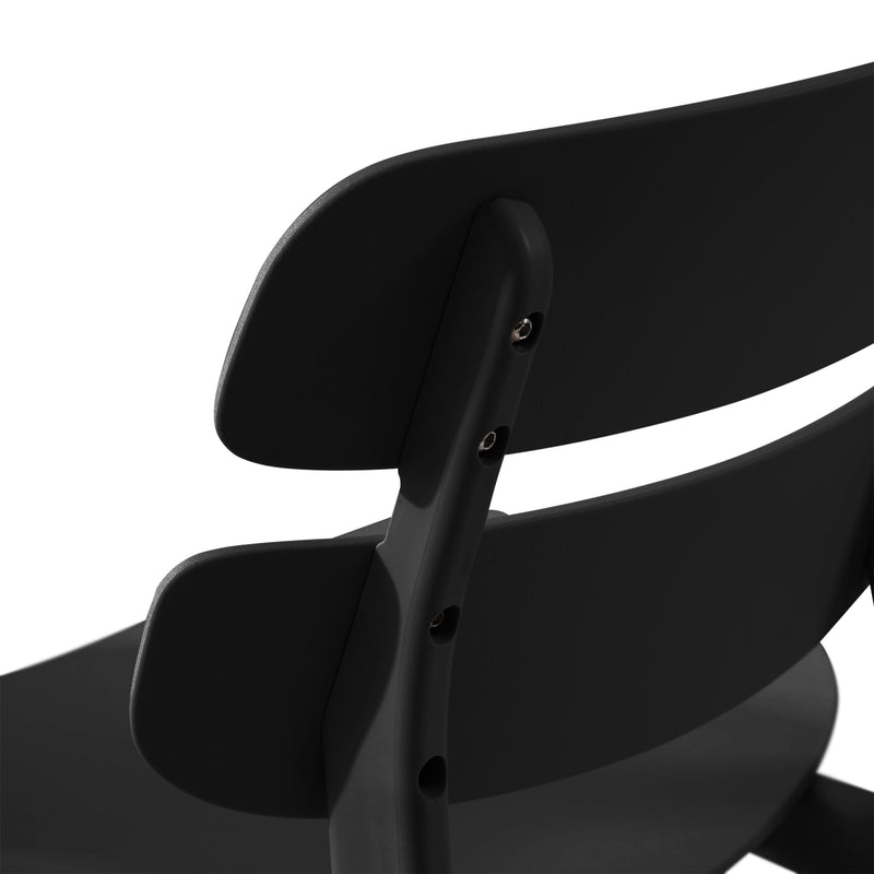 Cargue la imagen en el visor de la galería, Silla de Interior BD77BK de PP color negro - BD77BK