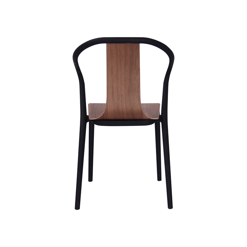 Cargue la imagen en el visor de la galería, Silla de Interior BD78W color negro & café - BD78W