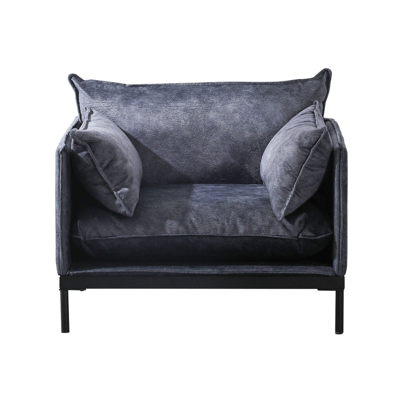 Cargue la imagen en el visor de la galería, Sillón Individual de interior BD81DB color mindnight - BD81DB