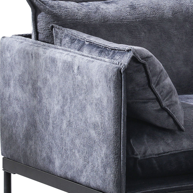 Cargue la imagen en el visor de la galería, Sillón Individual de interior BD81DB color mindnight - BD81DB