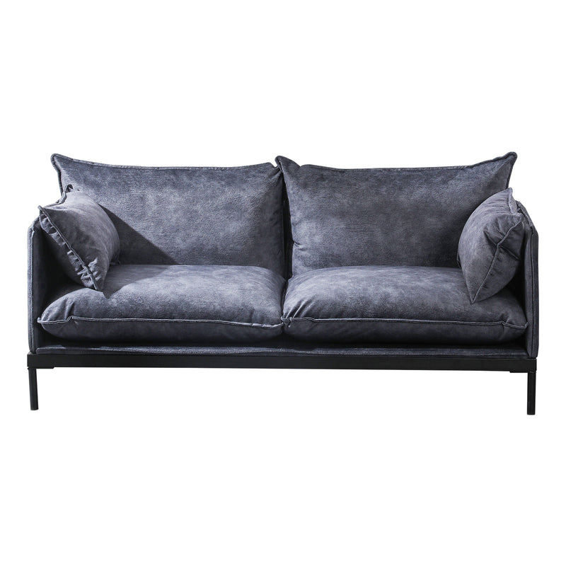 Cargue la imagen en el visor de la galería, Sofá doble de Interior BD82DB color mindnight - BD82DB