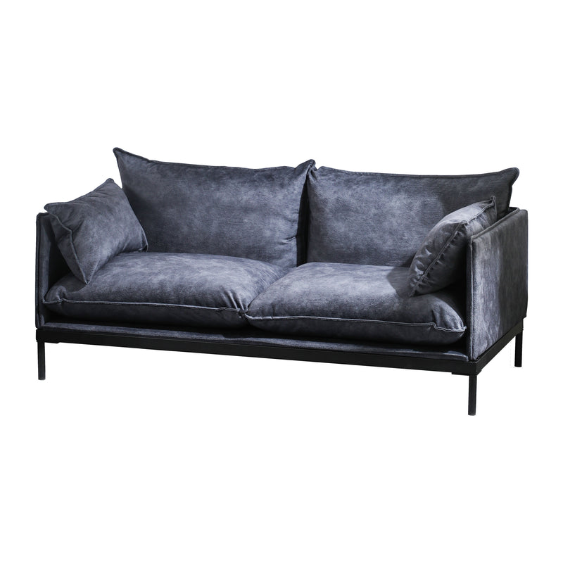 Cargue la imagen en el visor de la galería, Sofá doble de Interior BD82DB color mindnight - BD82DB