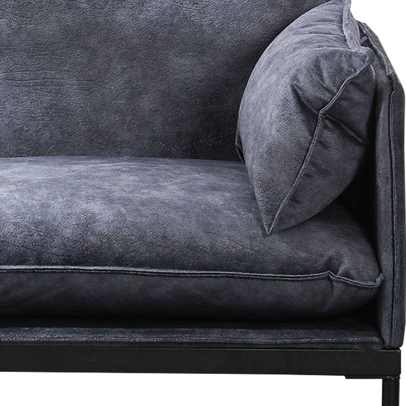 Cargue la imagen en el visor de la galería, Sofá doble de Interior BD82DB color mindnight - BD82DB