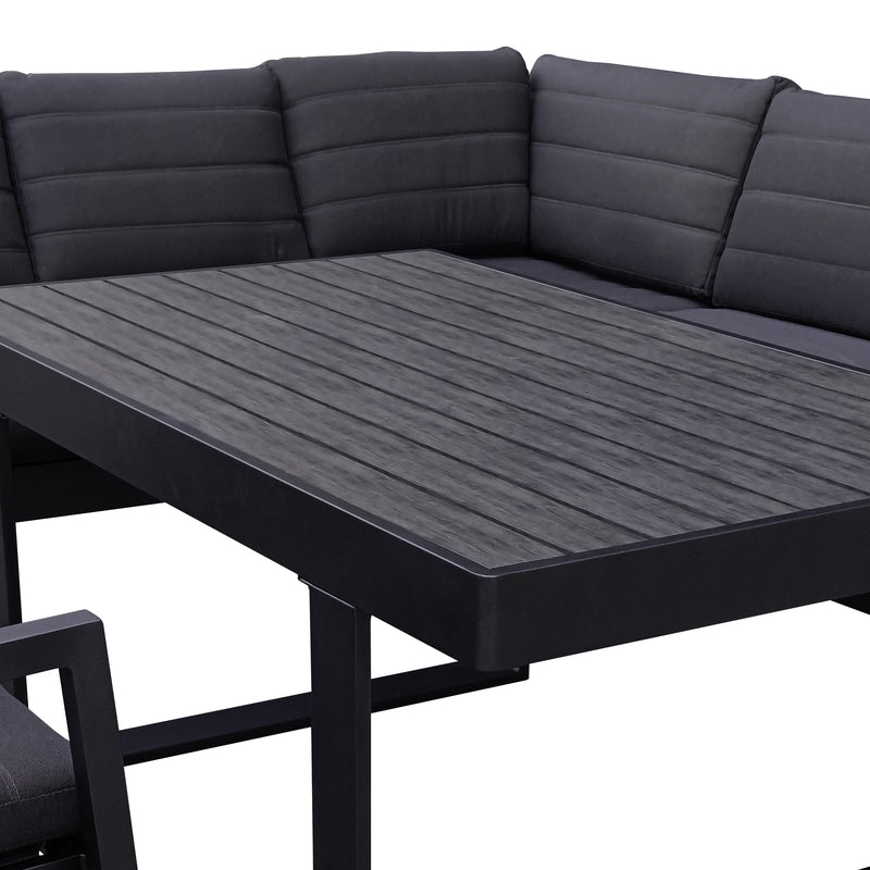 Cargue la imagen en el visor de la galería, Set Losano Familiar de Aluminio color Carbon