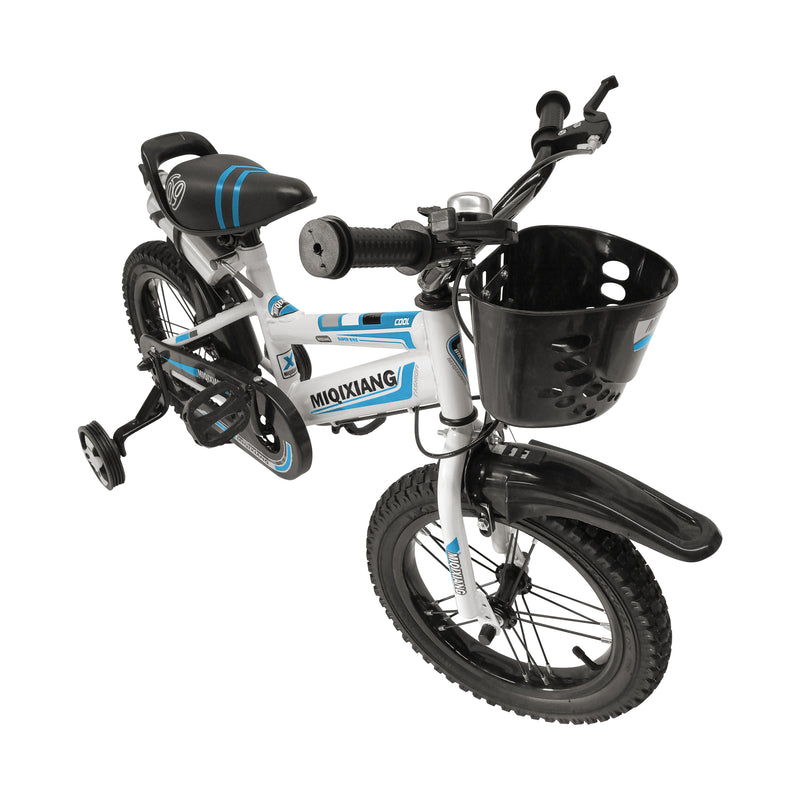 Cargue la imagen en el visor de la galería, Bicicleta infantil de 14 Pulgadas Color Azul - YFFY14-AZ