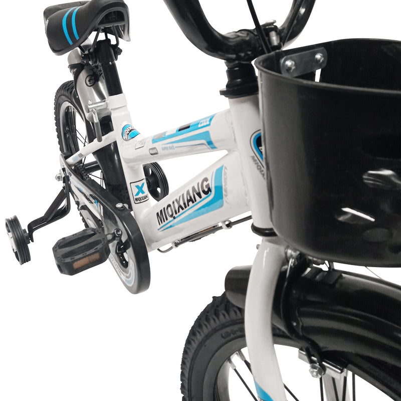 Cargue la imagen en el visor de la galería, Bicicleta infantil de 14 Pulgadas Color Azul - YFFY14-AZ