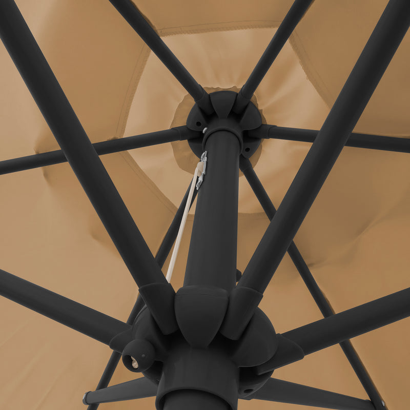 Cargue la imagen en el visor de la galería, Sombrilla Blum Para Jardin con Angulo de Inclinación Color Moca - MOCHA
