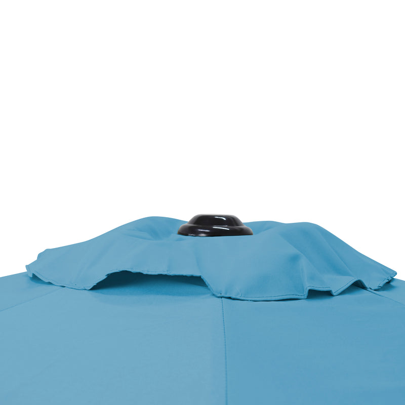 Cargue la imagen en el visor de la galería, Sombrilla Blum Para Jardin con Angulo de Inclinación Color Azul Cielo -SBlmBl