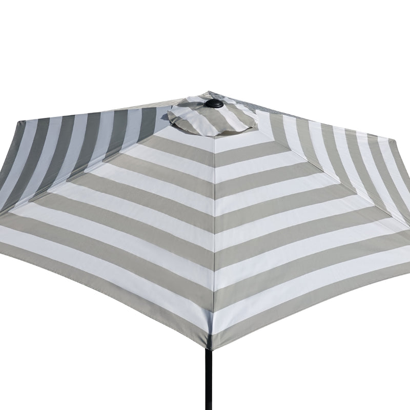 Cargue la imagen en el visor de la galería, Sombrilla Blum Para Jardin con Angulo de Inclinación Color Beige & Blanco - 2017DHXBW