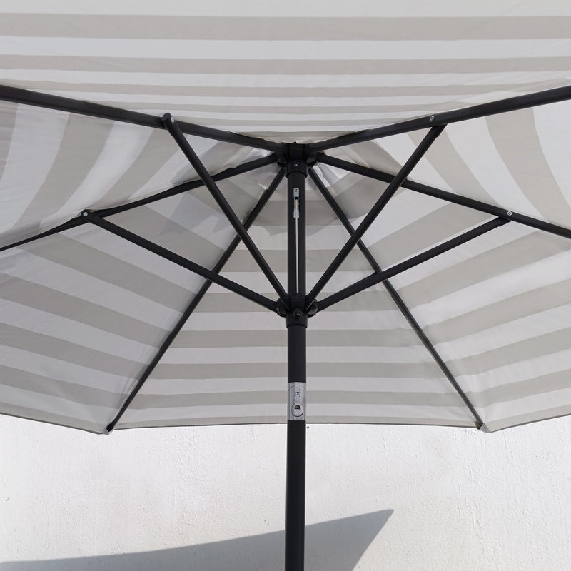 Cargue la imagen en el visor de la galería, Sombrilla Blum Para Jardin con Angulo de Inclinación Color Beige & Blanco - 2017DHXBW