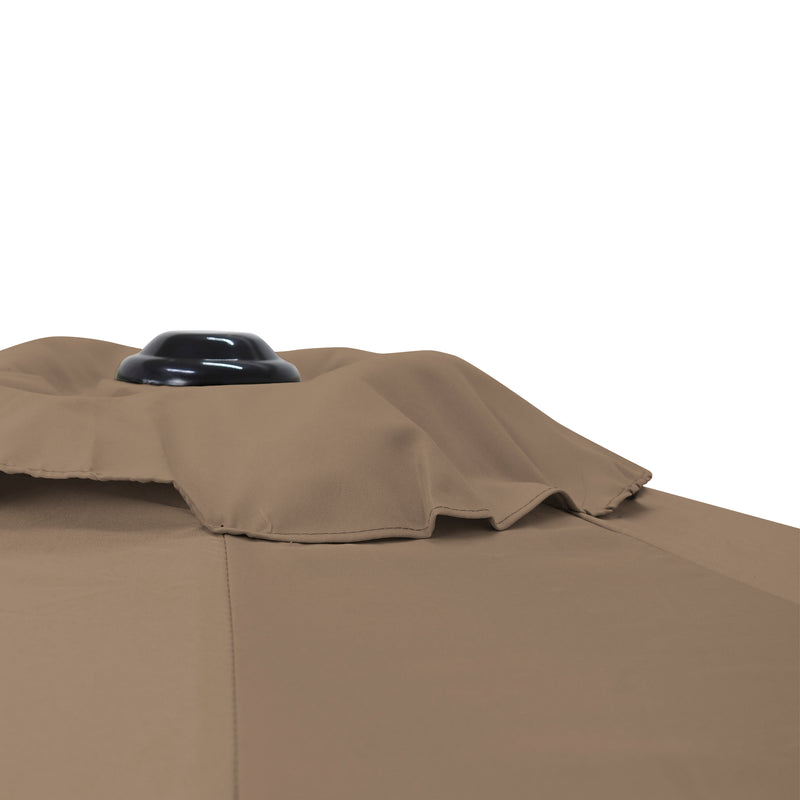 Cargue la imagen en el visor de la galería, Sombrilla Blum Para Jardin con Angulo de Inclinación Color Café - 2017DHX041