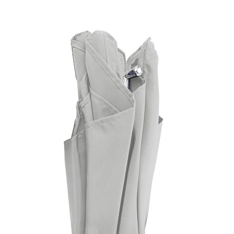 Cargue la imagen en el visor de la galería, Sombrilla Blum Para Jardin con Angulo de Inclinación Color Gris Claro - S-212-GRLIGHT