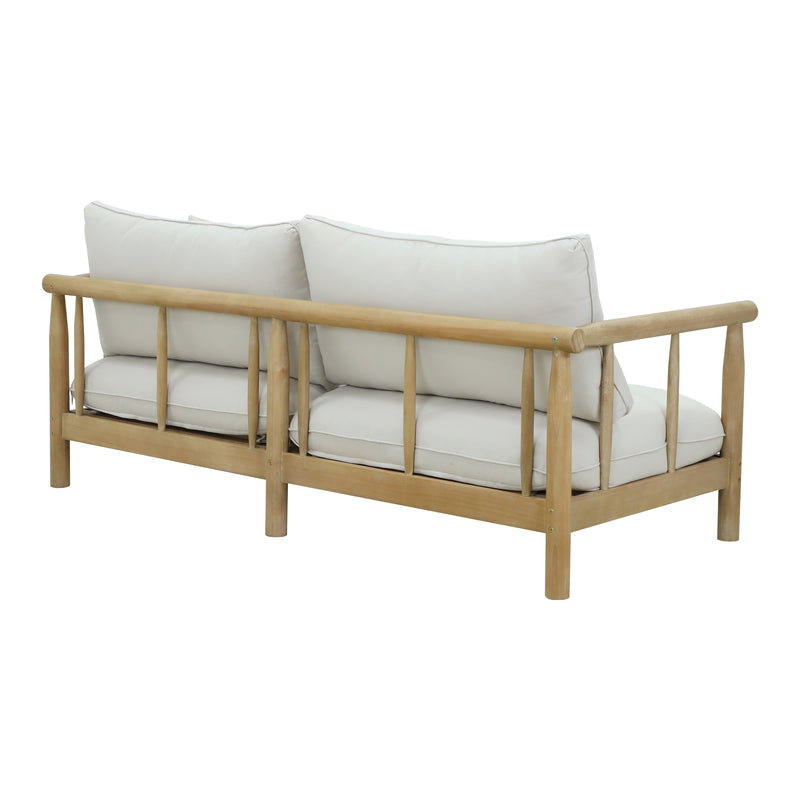 Cargue la imagen en el visor de la galería, Sofá doble de Madera Bungalow color Natural - HUC39505