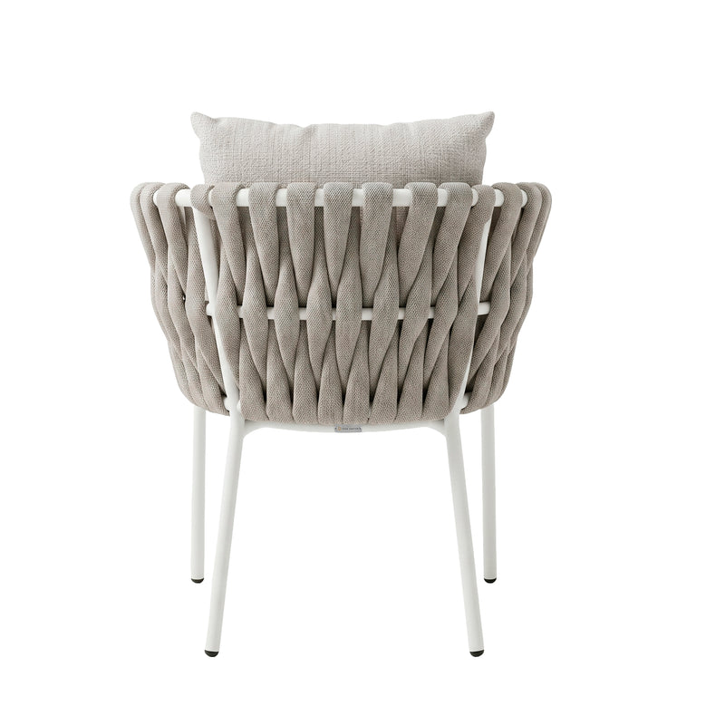 Load image into Gallery viewer, BURJ 1000-ZF4004 Beige Outdoor and Indoor Loop Chair