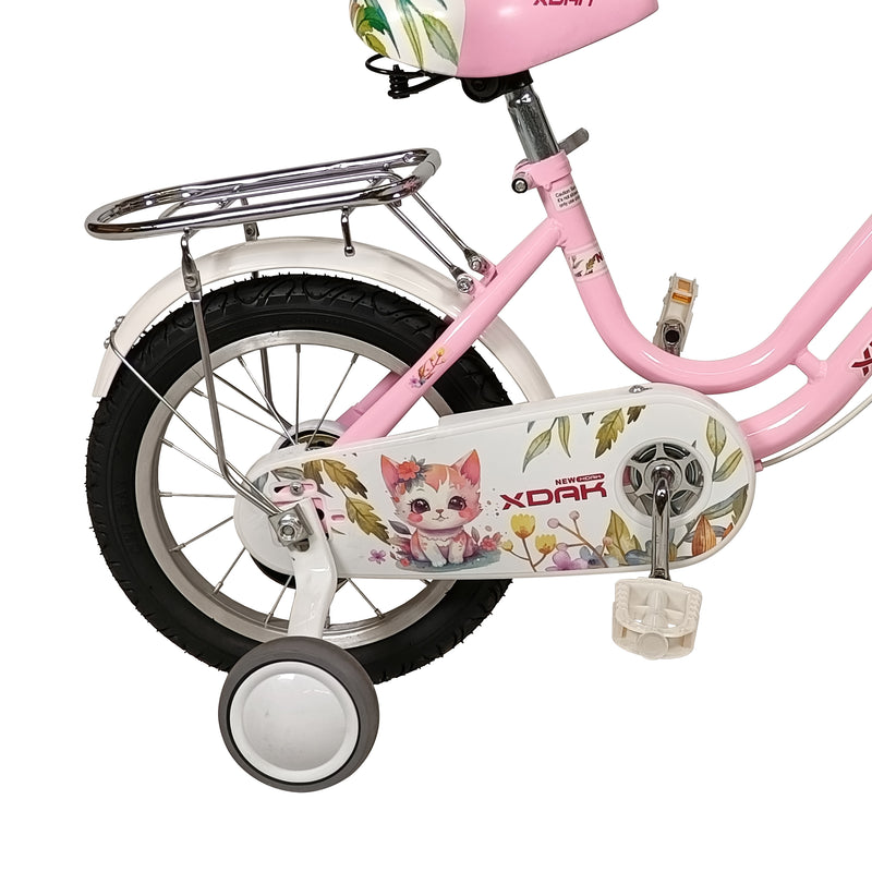 Cargue la imagen en el visor de la galería, Bicicleta Infantil de 14 Pulgadas BWSHN Color rosa - BWSHN