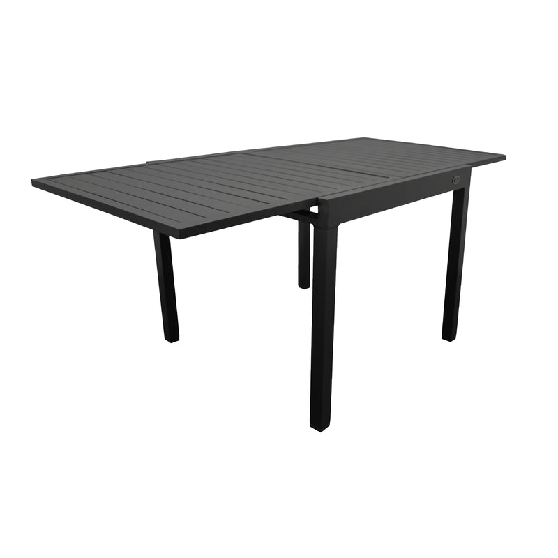 Cargue la imagen en el visor de la galería, Comedor Expandible Baluteli 1.8 M + 6 sillas Ancona color Carbon