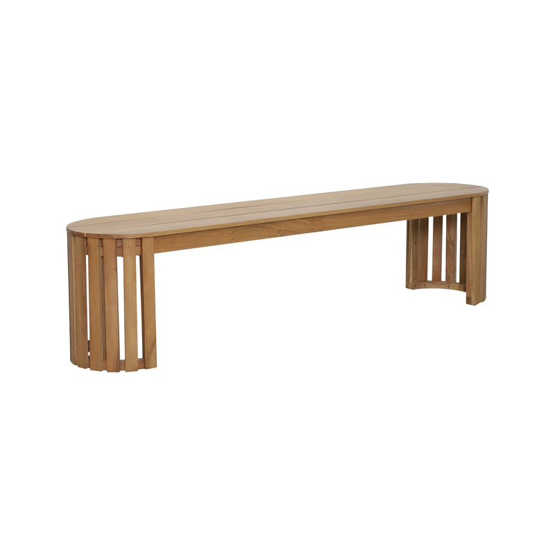 Cargue la imagen en el visor de la galería, Banca madera Rectangular Bench HUC40064 CasaEaster