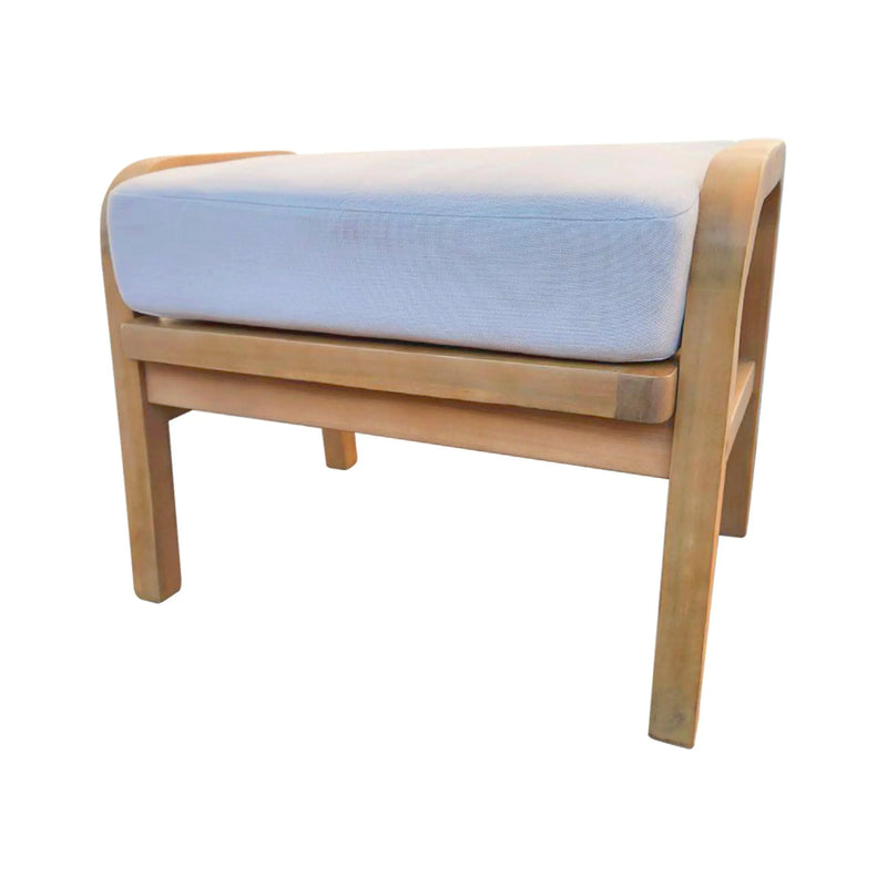 Cargue la imagen en el visor de la galería, Banco Taburete De Madera Teca RIMINI-HUC27056