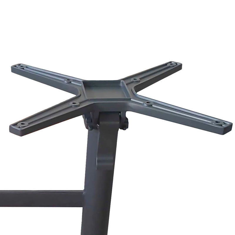 Cargue la imagen en el visor de la galería, Base Doble Para Cubierta de Mesa de Aluminio Color Gris LOBOS-40737-LOBOSG CasaEaster