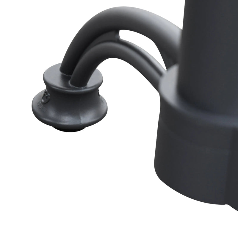 Cargue la imagen en el visor de la galería, Base Doble Para Cubierta de Mesa de Aluminio Color Gris Oscuro-ISIDRO-44632-DG CasaEaster