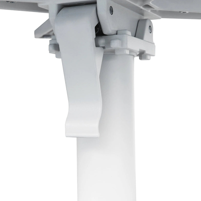 Cargue la imagen en el visor de la galería, Base Para Cubierta de Mesa de Aluminio Color Blanco KILMES-41026-B CasaEaster