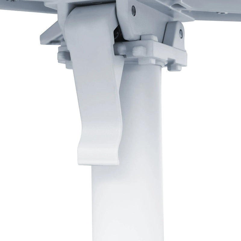 Cargue la imagen en el visor de la galería, Base Para Cubierta de Mesa de Aluminio Color Blanco OBRERA BLANCA-40736-B CasaEaster