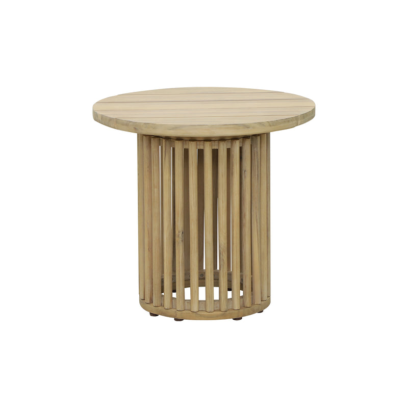 Cargue la imagen en el visor de la galería, Mesa Bistro Cairns Diam.50 cms, color Natural - HUC28402