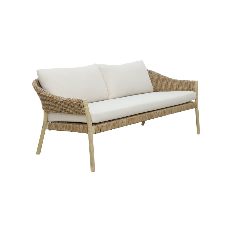 Cargue la imagen en el visor de la galería, Sofá Doble Cairns color Natural - HUC39902DOM