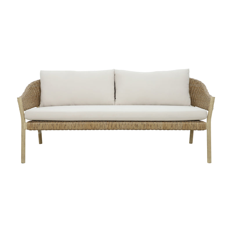 Cargue la imagen en el visor de la galería, Sofá Doble Cairns color Natural - HUC39902DOM