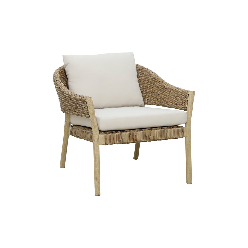 Cargue la imagen en el visor de la galería, Sillón Individual Cairns color Natural - HUC257091DOM