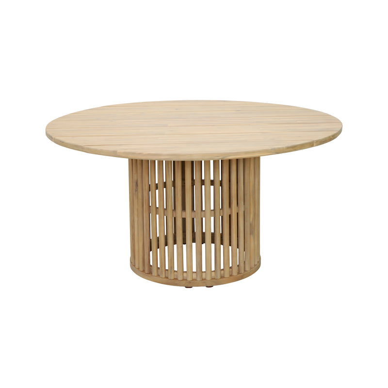 Cargue la imagen en el visor de la galería, Comedor redondo Cairns 1.5 M+ 6 sillas Cairns color natural