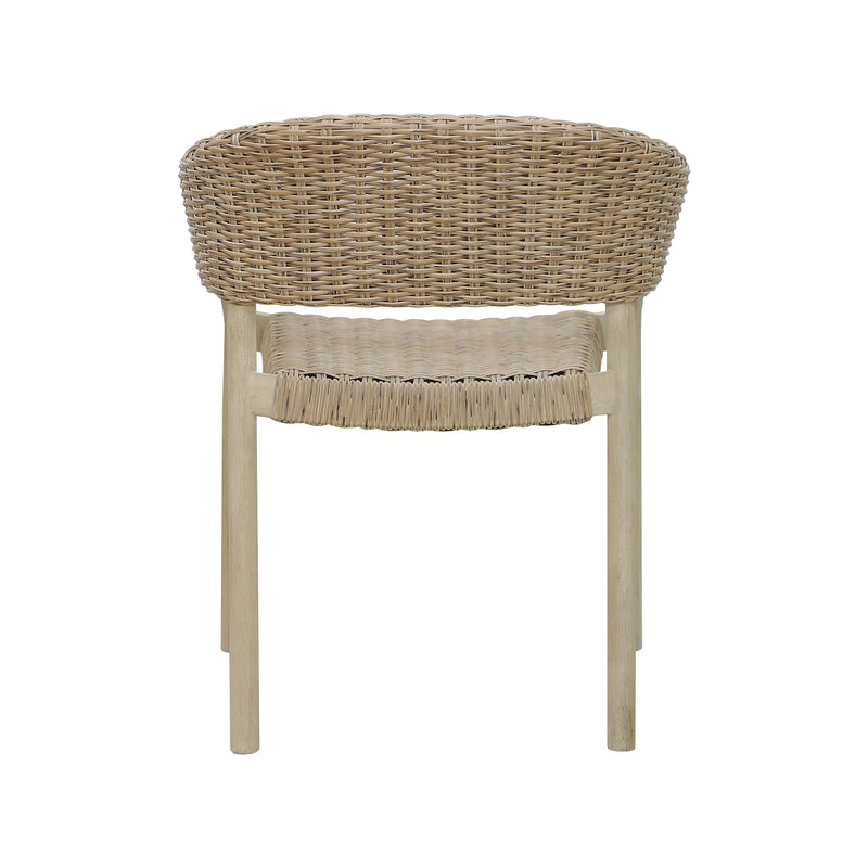 Cargue la imagen en el visor de la galería, Silla de madera Cairns color Ntaural - HUC25707DOM