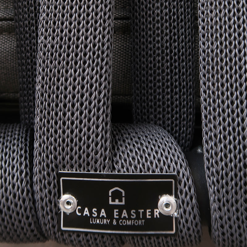 Cargue la imagen en el visor de la galería, Camastro Emersoni de aluminio color Carbon - GLA6337239KD-CH