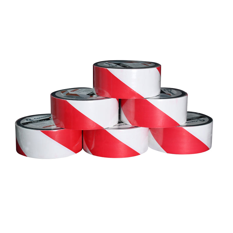 Cargue la imagen en el visor de la galería, CAJA DE CINTA DELIMITADORA ROJA/BLANCA 54pz